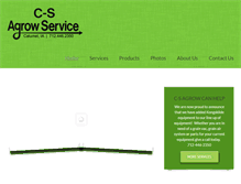 Tablet Screenshot of csagrow.com